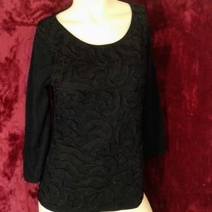 Cable & Guage black shirt